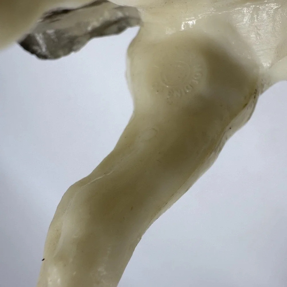 Breyer Horse #9 Joy Glossy Alabaster Proud Arabian Foal Vintage Old Mold
